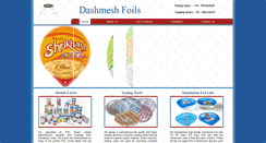 Desktop Screenshot of dashmeshfoil.com